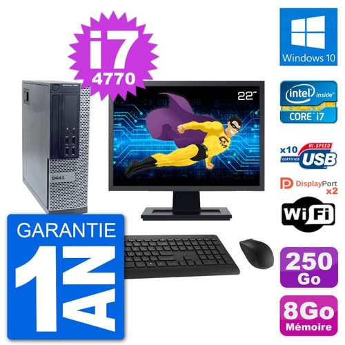 Dell 7020 sff ecran - pc,