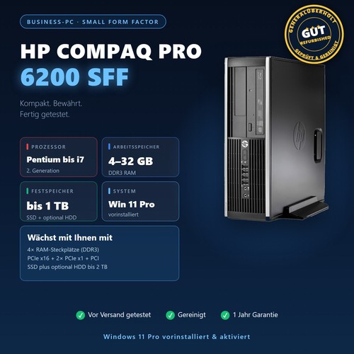 Compaq pro 6200 - 6200, sff