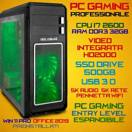 Computer fisso cpu - computer,
