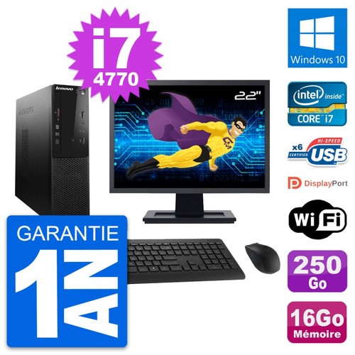 Lenovo s500 sff schermo 22 - pc,